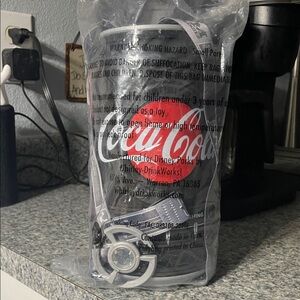 Disney parks avengers campus black panther Coca Cola oversized can Wakanda Pym